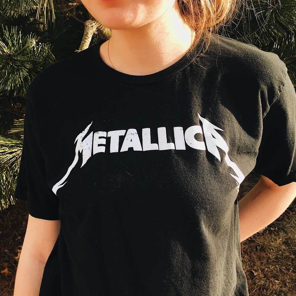 Metallica band tee